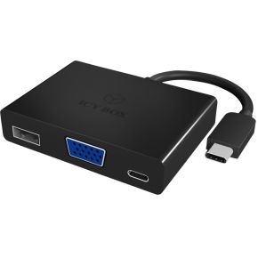 Image of Raidsonic ICY BOX IB-DK4032-CPD combo adapter voor notebooks