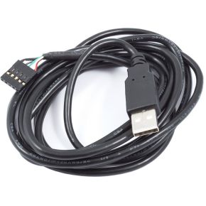 Image of Aqua Computer 53210 2m USB A IDC Zwart USB-kabel
