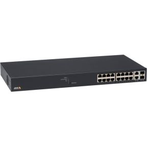 Image of Axis T8516 PoE+ Managed Gigabit Ethernet (10/100/1000) Power over Ethernet (PoE) Zwart