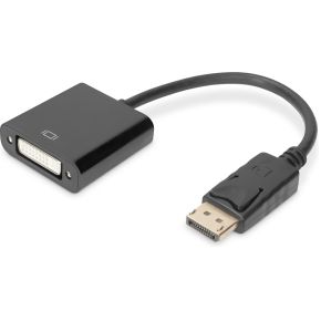 Image of Digitus 0.15m, DisplayPort/DVI-I 0.15m DisplayPort DVI-I Zwart