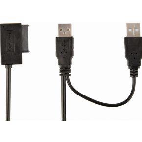 Image of Externe USB naar SATA adapter voor Slim SATA SSD of DVD - Quality4All