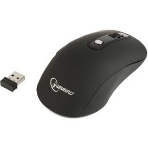 Image of Gembird MUSW-106 RF Wireless+USB Optisch 1600DPI Zwart Rechtshandig muis