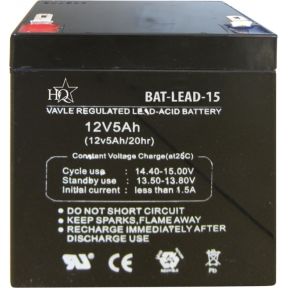 Image of HQ BAT-LEAD-15 oplaadbare batterij/accu