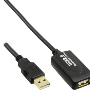 Image of InLine 34605I 5m USB A USB A Zwart USB-kabel
