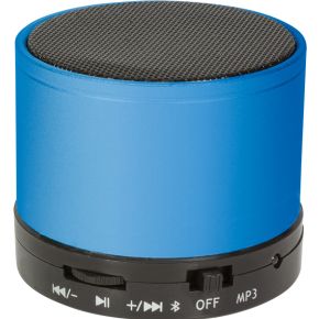 Image of LogiLink SP0051B 3W Zwart, Blauw draagbare luidspreker