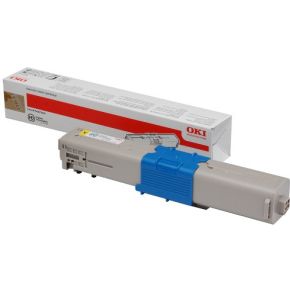 Image of OKI 46490401 1500pagina's Geel toners & lasercartridge