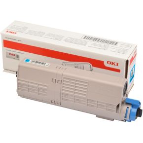 Image of OKI 46490403 Cyaan toners & lasercartridge