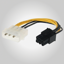 Molex naar 6pin PCI-E kabels