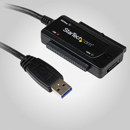 USB/SATA HDD+SSD adapter