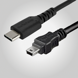 Mini-USB/USB-C Kabels