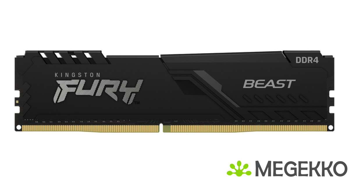 Megekko.nl - Kingston DDR4 FURY Beast 1x16GB 3200 KF432C16BB/16