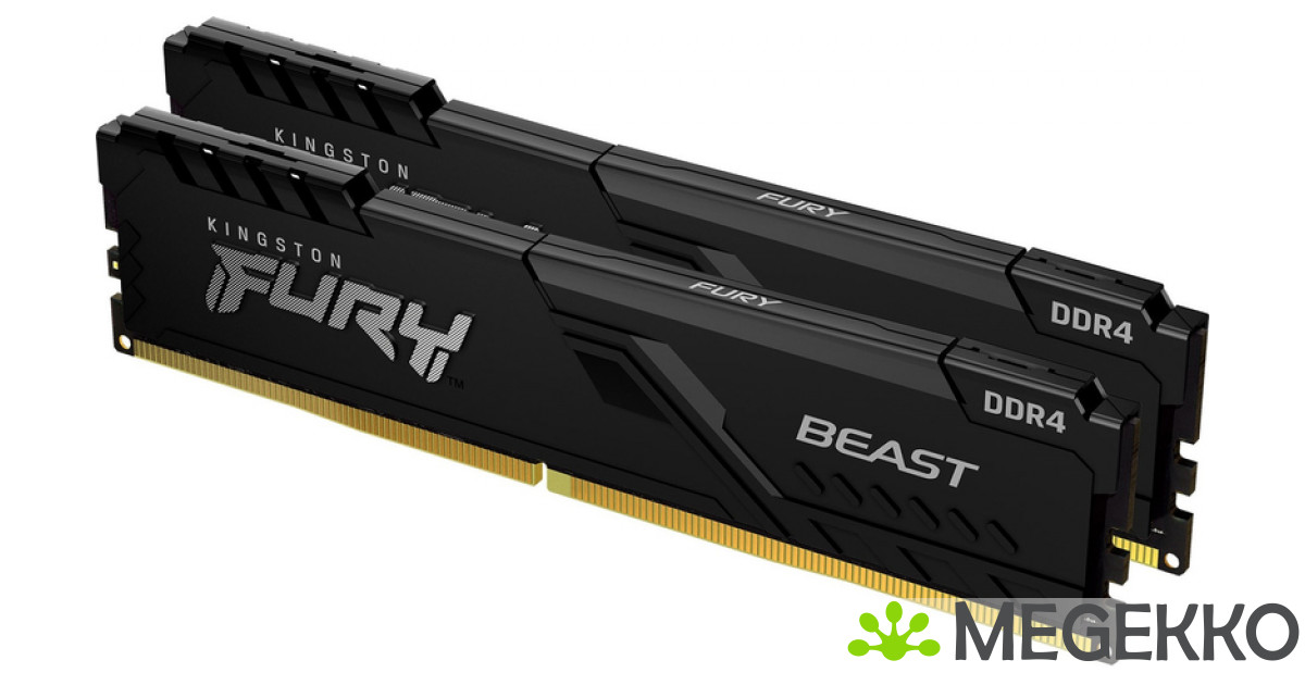 Megekko.nl - Kingston DDR4 FURY Beast 2x16GB 3200 KF432C16BBK2/32