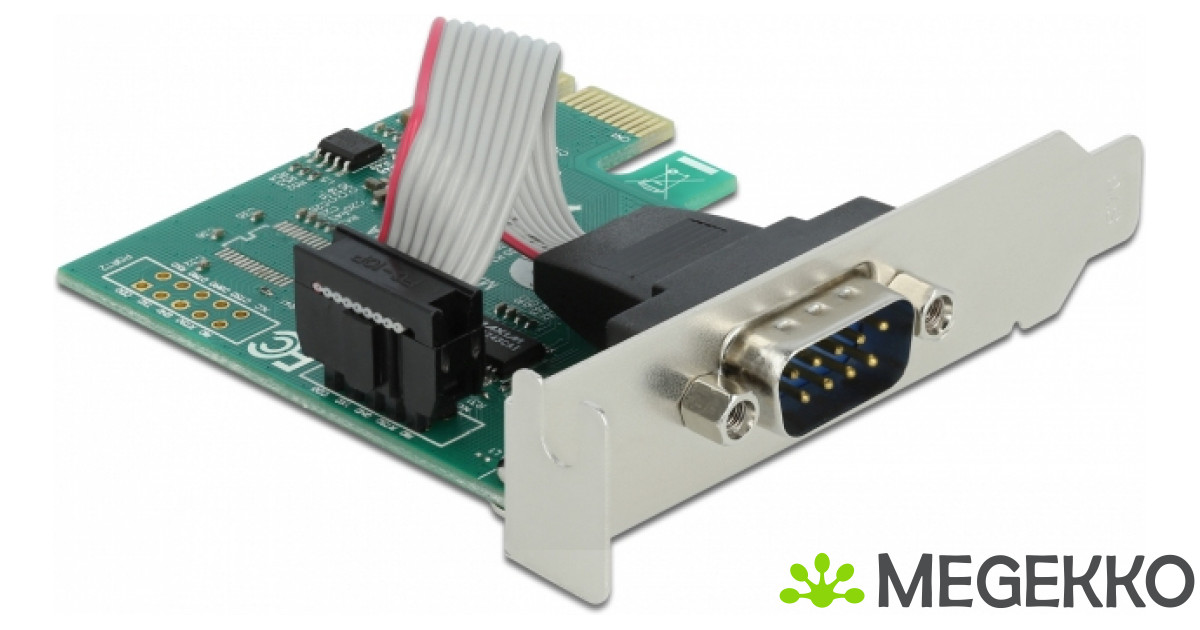 Megekko.nl - Delock 90006 PCI Express x1-kaart naar 1 x seriële RS-232