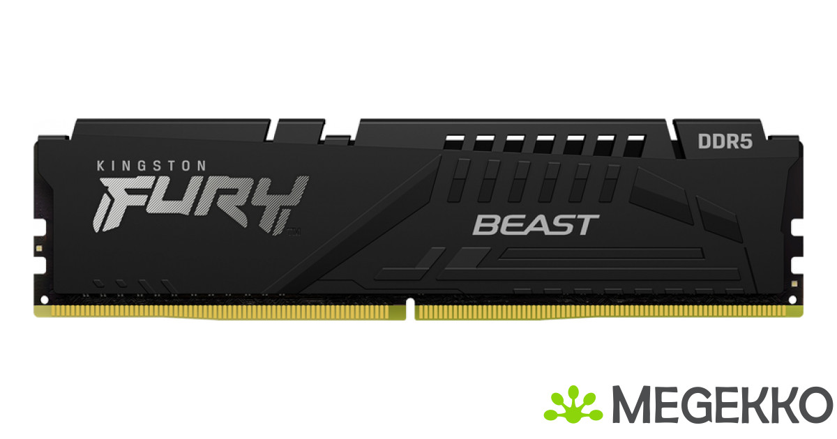 Megekko.nl - Kingston DDR5 FURY Beast 1x16GB 5200 KF552C40BB-16