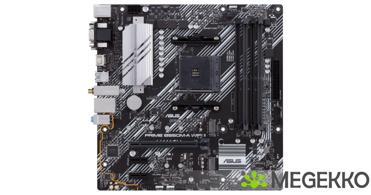 Megekko.nl - ASUS PRIME B550M-A WIFI II moederbord