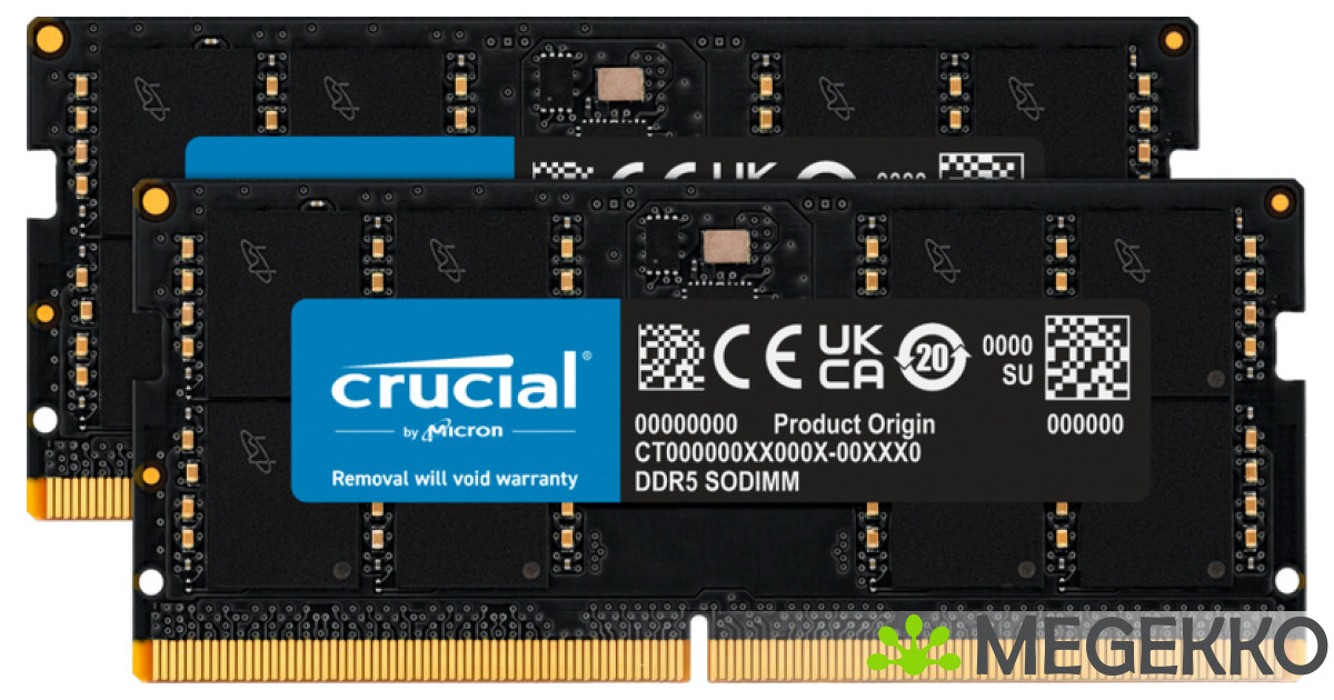 Megekko.nl - Crucial DDR5 SODIMM 2x32GB 4800