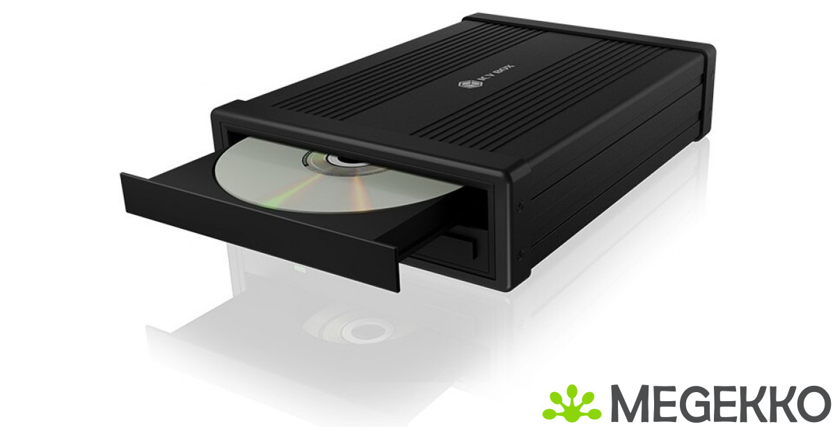 RaidSonic Technology Icy Box Ib-525-u3 Boîtier De Lecteur De Disque Optique 13,3 Cm (5.25 pas cher