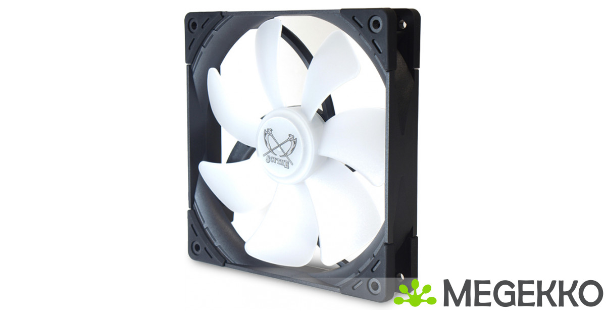 Ventilador Scythe Kaze Flex 140 Square RGB PWM, 1200 RPM, Color Negro, Para PC Y Refrigeración