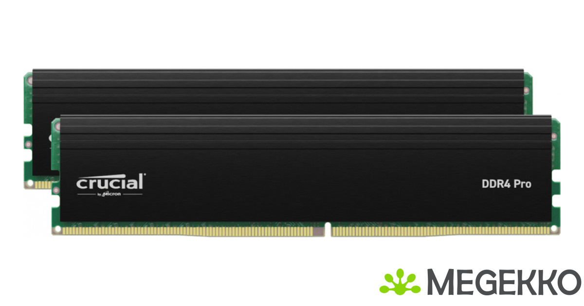 Megekko.nl - Crucial DDR4 PRO 2x16GB 3200 CP2K16G4DFRA32A