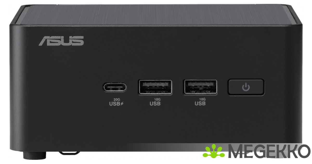 ASUS NUC 14 Pro Tall Kit RNUC14RVHI300002I barebone Zwart | Core 3 100U