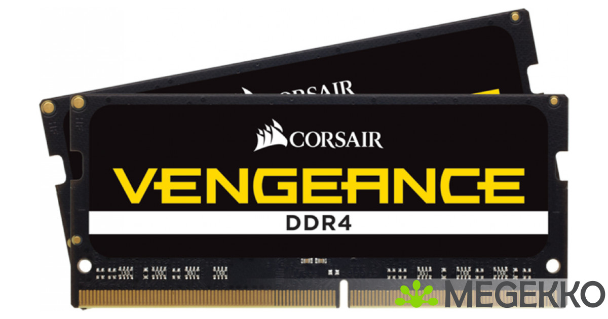 Megekko.nl - Corsair DDR4 SODIMM Vengeance 2x16GB 3200