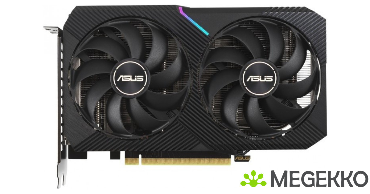 Megekko.nl - ASUS Geforce RTX 3060 DUAL-RTX 3060-O12G-V2 Videokaart