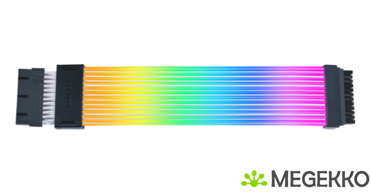 LIAN LI Strimer Wireless 24P RGB　ケーブル Megekko.nl - Lian Li Strimer Wireless 24-Pin