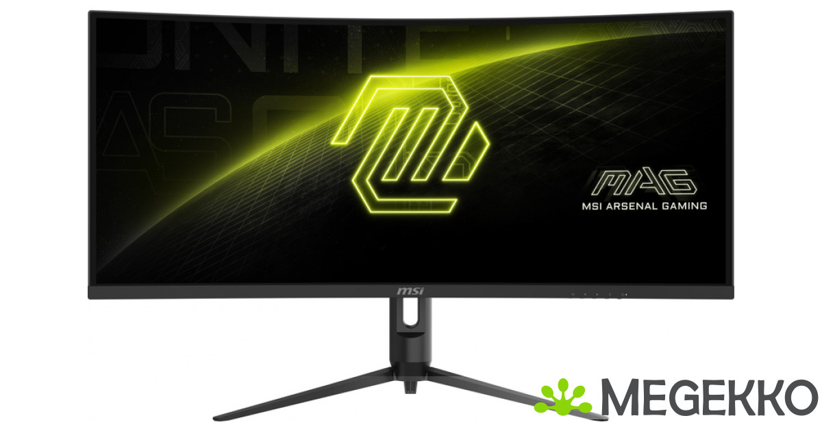 Megekko.nl - MSI MAG 342CQR E2 180Hz Curved VA Gaming monitor