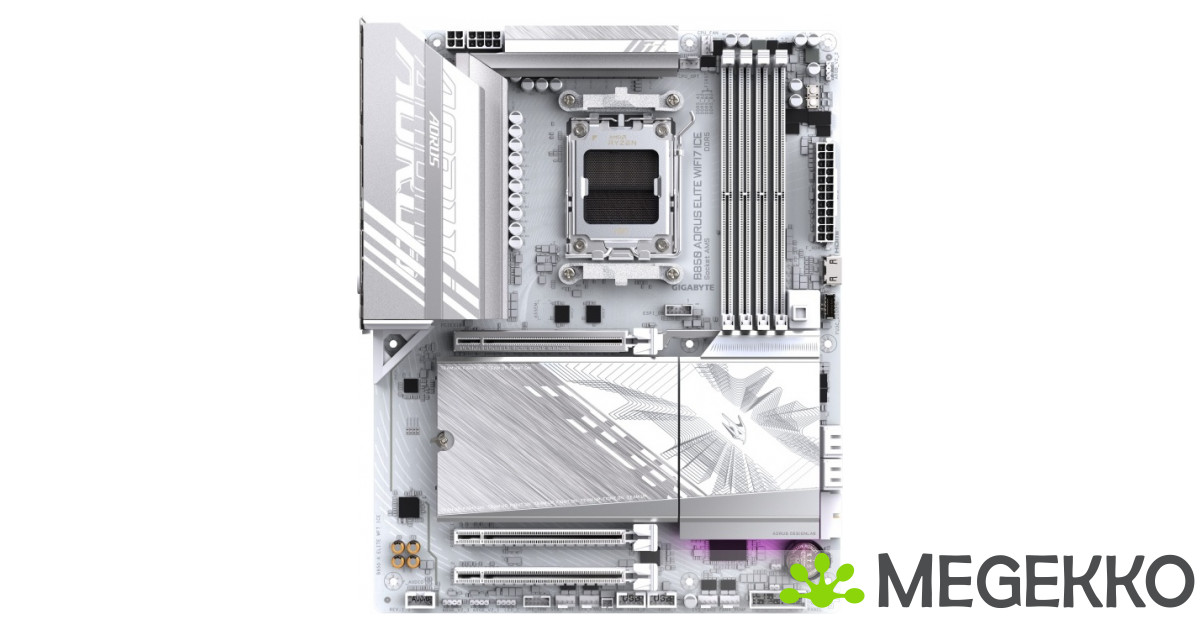 Megekko.nl - Gigabyte B850 AORUS ELITE WIFI7 ICE moederbord