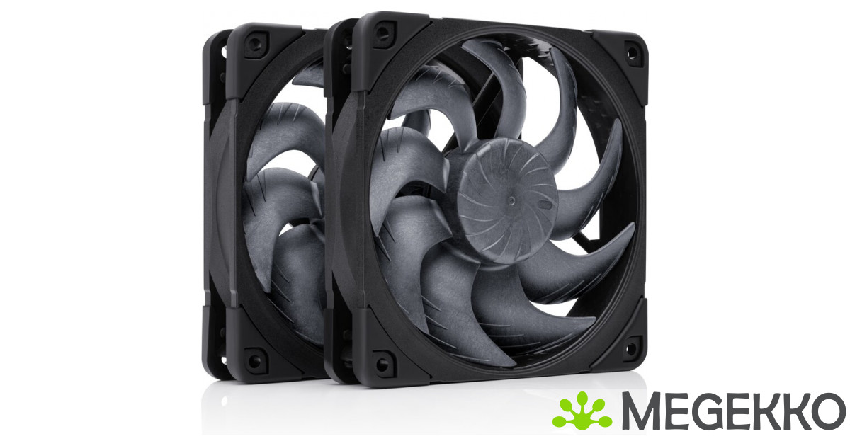 Noctua NF-A12x25 G2 Sx2-PP クロマックス 黒 2個新品 NF-A12x25 G2