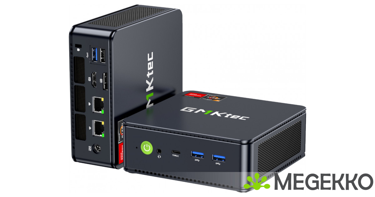 GMKtec NucBox M5 Plus 【Ryzen 7 5825U】 Megekko.nl - GMKtec M5 Plus Ryzen 7 5825U 16GB/512GB Mini PC