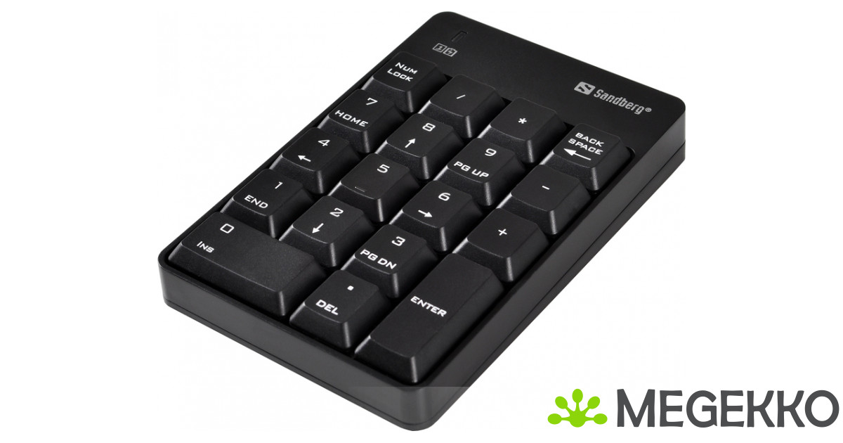Megekko.nl Sandberg Wireless Numeric Keypad 2