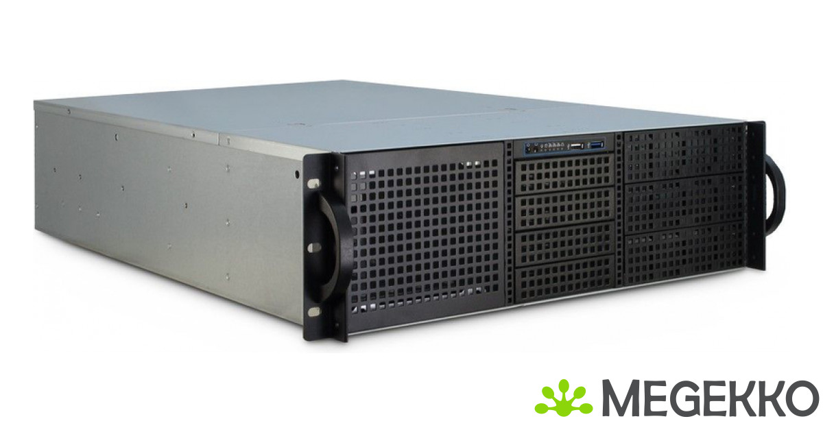 Inter-Tech Case IPC Server K-340L, O.PSU - Server Gehäuse