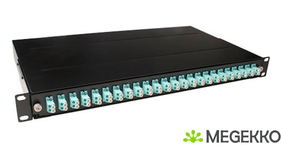 Megekko.nl - ACT Fiber panel 24 x duplex LC multimode OM3