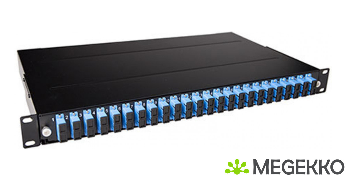 Megekko.nl - ACT Fiber panel 24 x duplex SC singlemode OS2