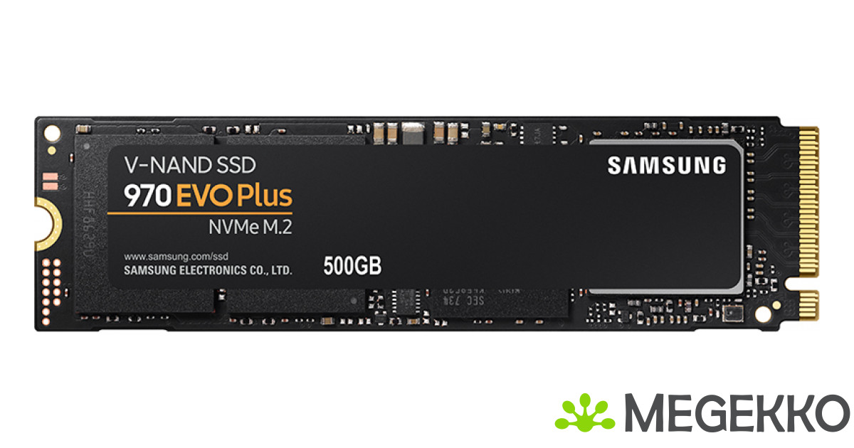 Megekko.nl - Samsung 970 EVO Plus 500GB M 2 SSD