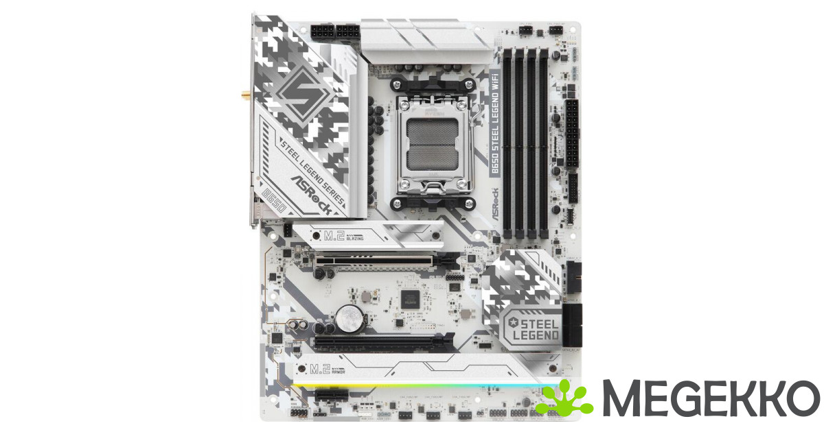 ★新品・納品書付★ ASRock B650 Steel Legend WiFi Megekko.nl - ASRock B650 Steel Legend Wifi moederbord