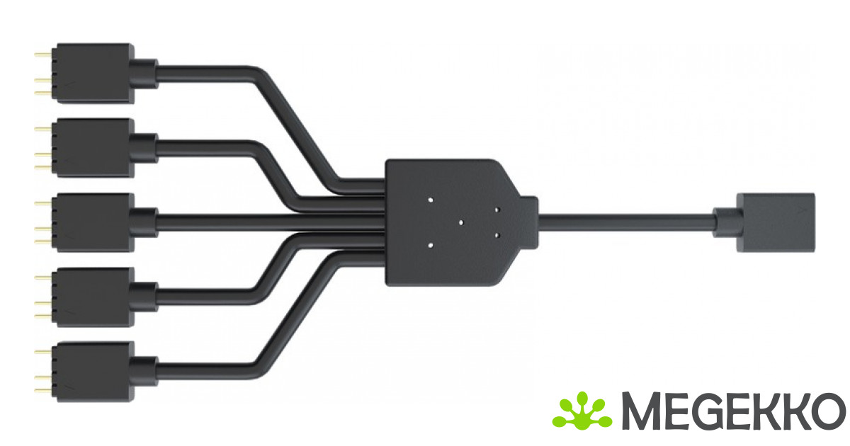 Kit Cavi ARGB LIAN LI - Adattatori Per Scheda Madre, PWM E LED Per PC Gaming - Foto 2