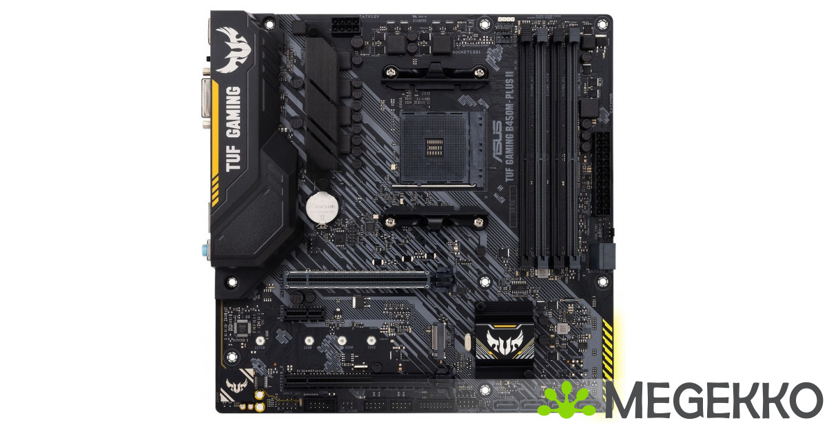 Megekko.nl - ASUS TUF GAMING B450M-PLUS II moederbord