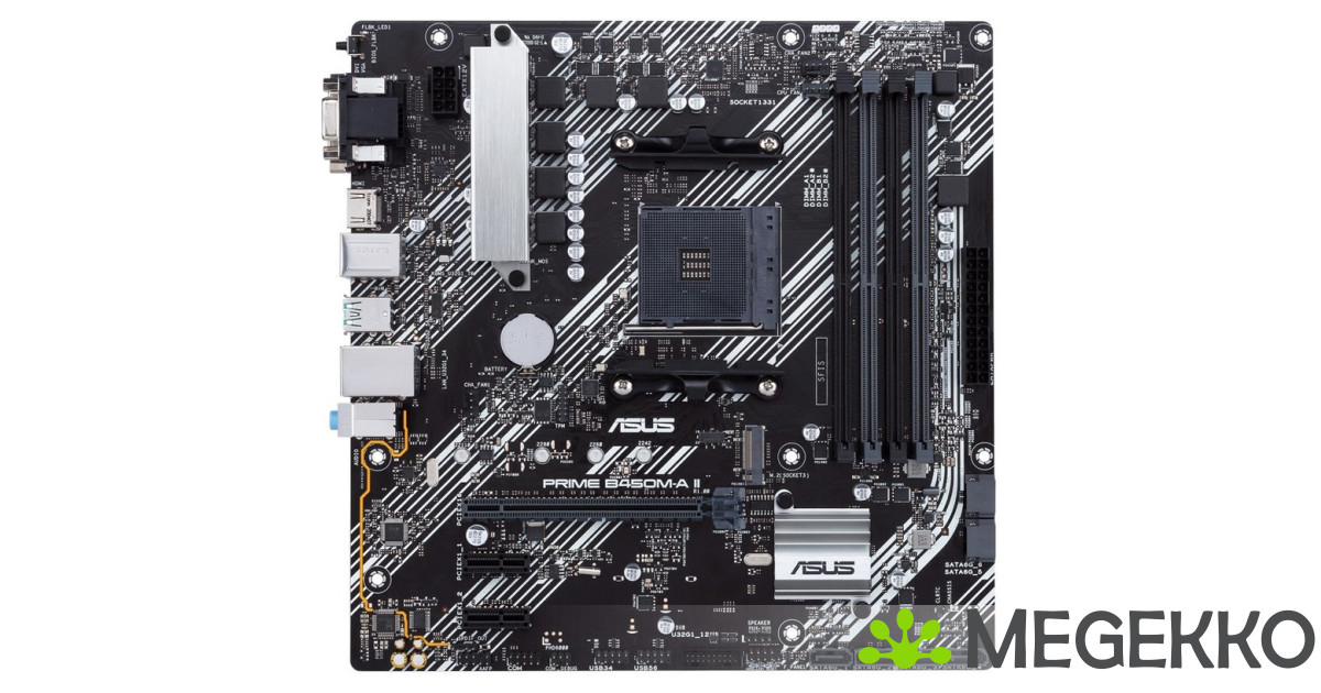 Megekko.nl - ASUS PRIME B450M-A II moederbord