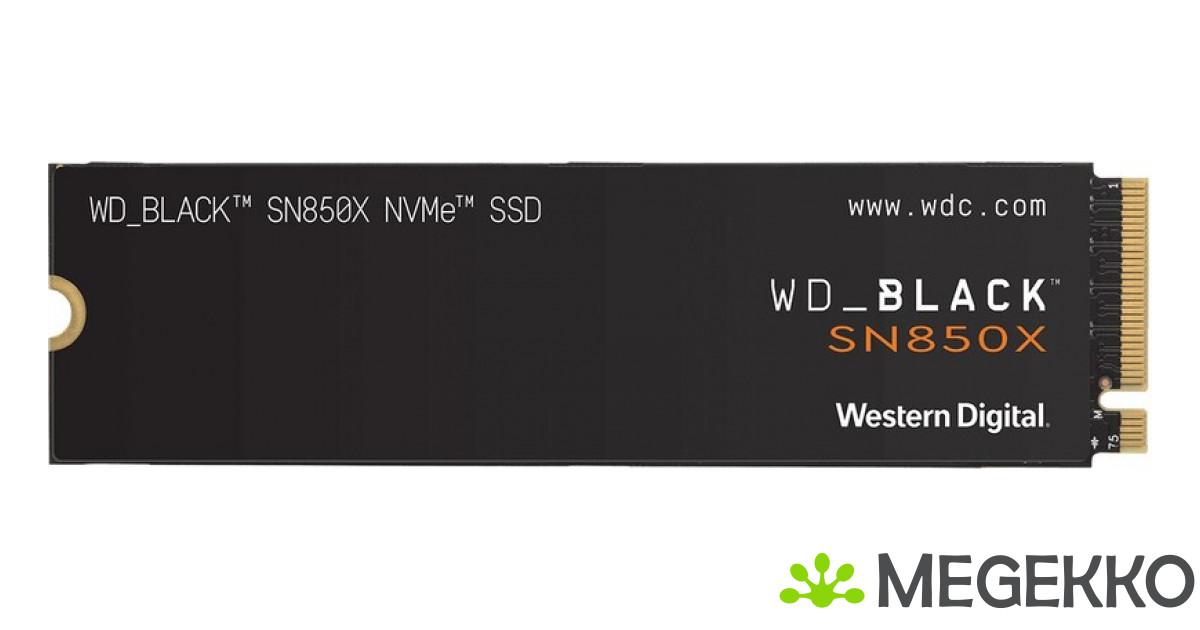 Megekko.nl - WD Black SN850X 1TB M.2 SSD