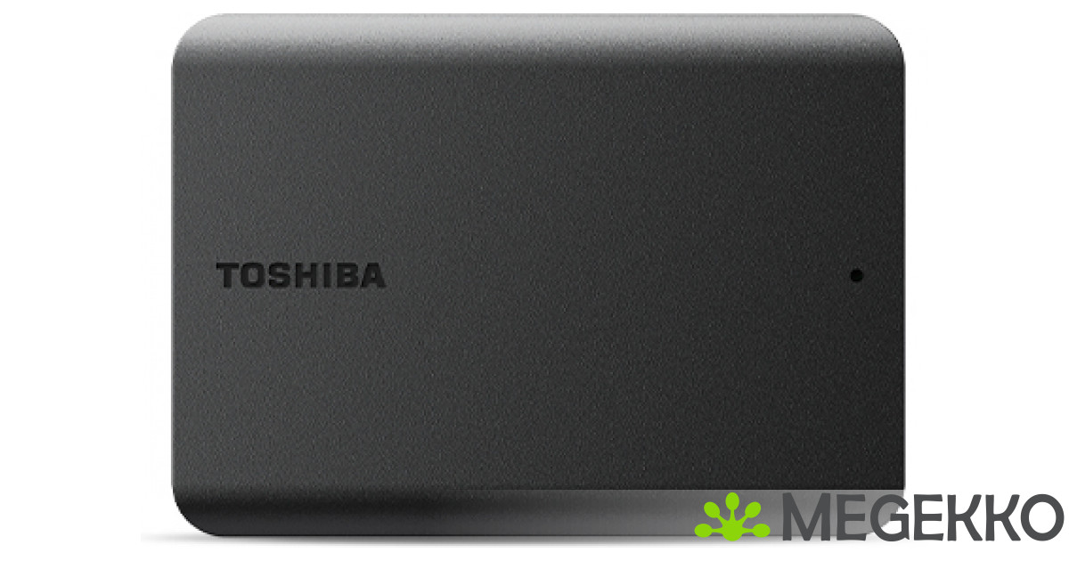 Toshiba - Megekko.nl 外付けハードディスク 2TB BASICS CANVIO TOSHIBA Canvio Zwart 2TB Basics 外付けハードディスク・ドライブ