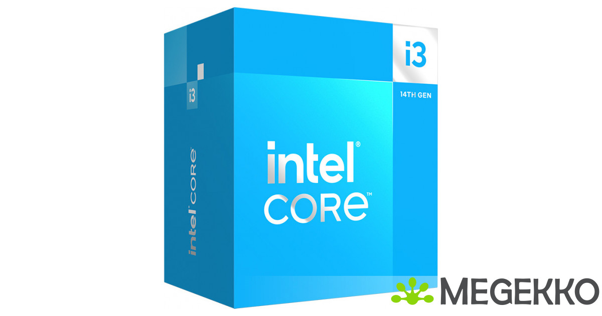 Megekko.nl - Intel Core i3-14100 processor