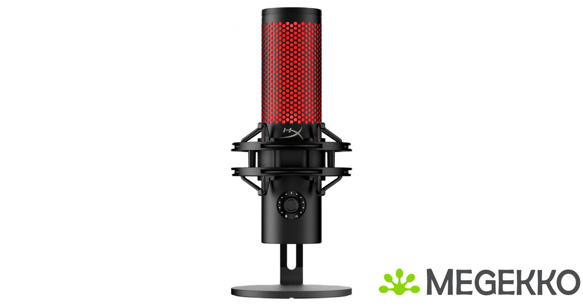 Megekko.nl - Hyperx Quadcast 2 microfoon Zwart