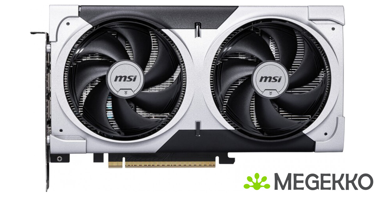 Megekko.nl - MSI GeForce RTX 5060 Ti 8G VENTUS 2X OC PLUS Videokaart
