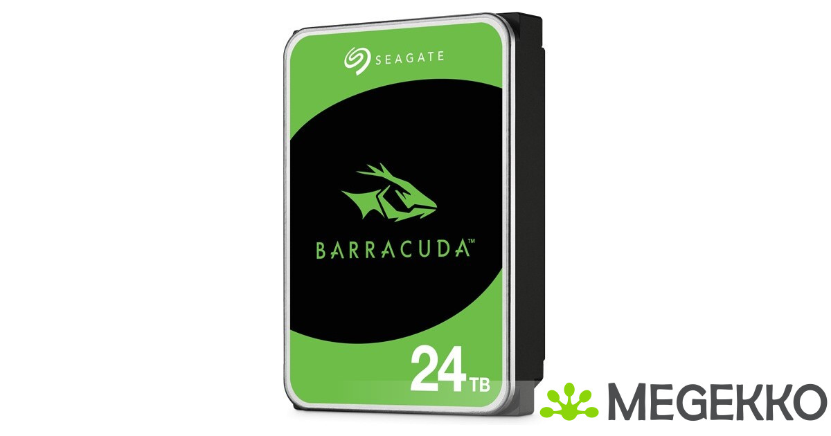 未開封 Seagate BarraCuda 24TB 3.5㌅ HDD Megekko.nl - Seagate HDD 3.5