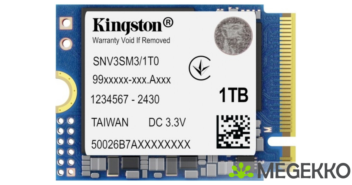 Megekko.nl - Kingston NV3 1TB 2230 M.2 SSD