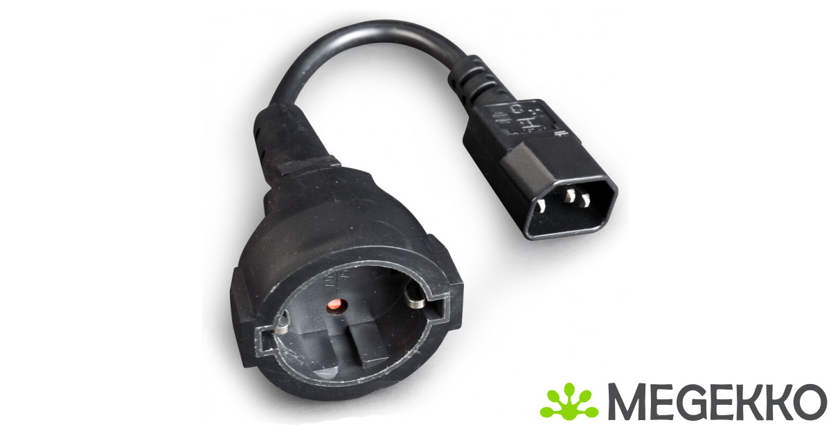 Megekko.nl - Gembird PC-SFC14M-01 electriciteitssnoer