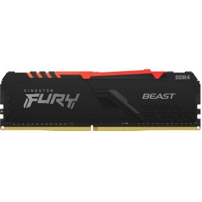 HyperX FURY Beast RGB 8 GB 1 x 8 GB DDR4 3733 MHz Geheugenmodule