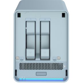 QNAP QMiroPlus-201W Desktop Ethernet LAN Blauw J4125 NAS